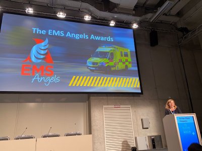 ZDRAVOTNICKÁ ZÁCHRANNÁ SLUŽBA JčK ZÍSKALA VÝZNAMNÉ EVROPSKÉ OCENĚNÍ – PLATINOVÝ STATUS ANGELS EMS AWARDS